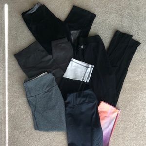 set of 6 leggings